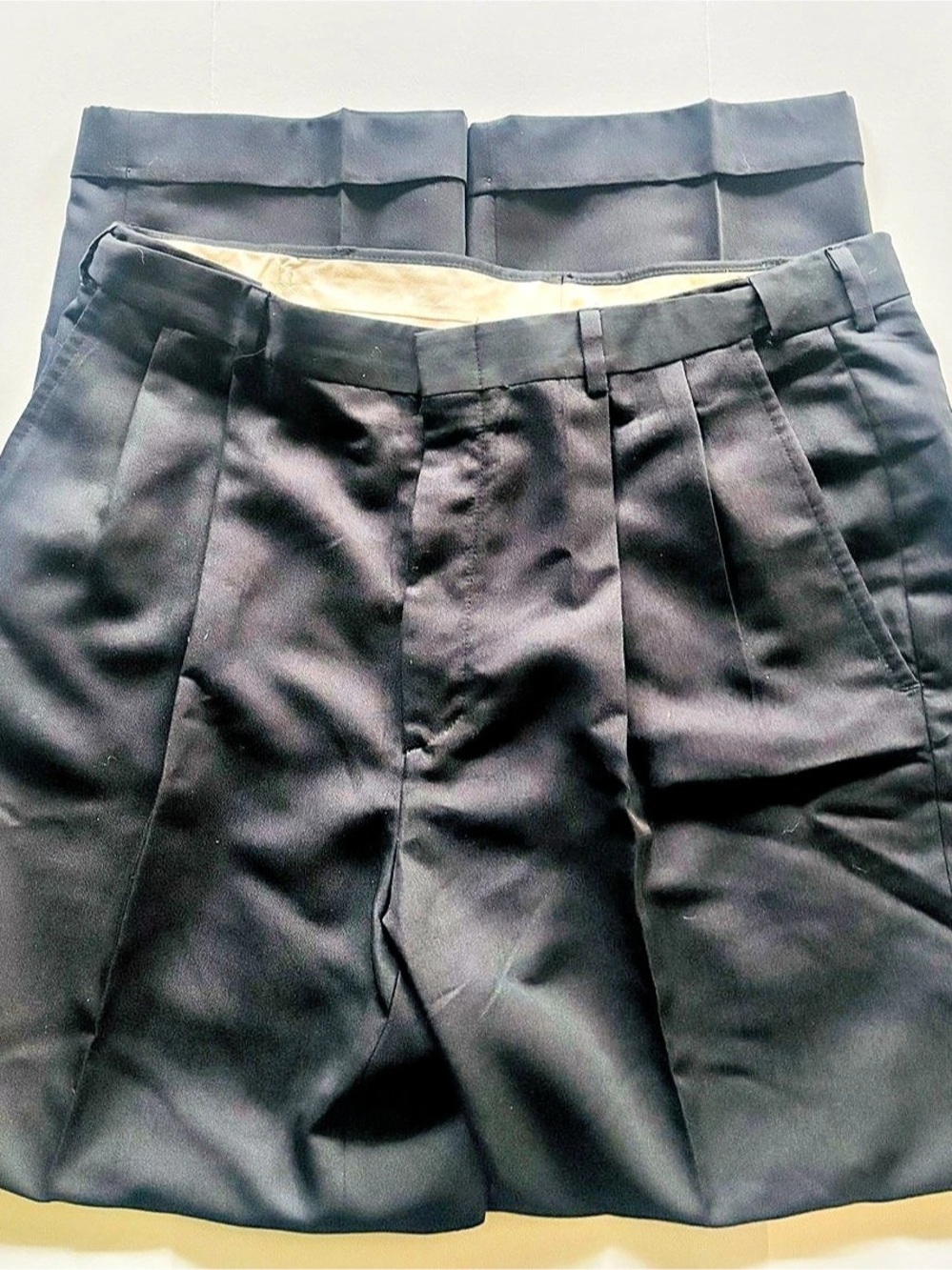Haggar Men's Dress Pants Waist 36X30 in Black